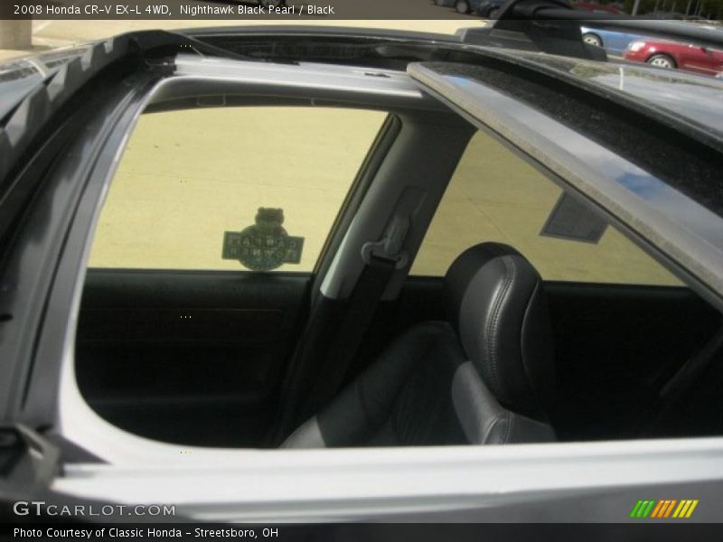 Nighthawk Black Pearl / Black 2008 Honda CR-V EX-L 4WD