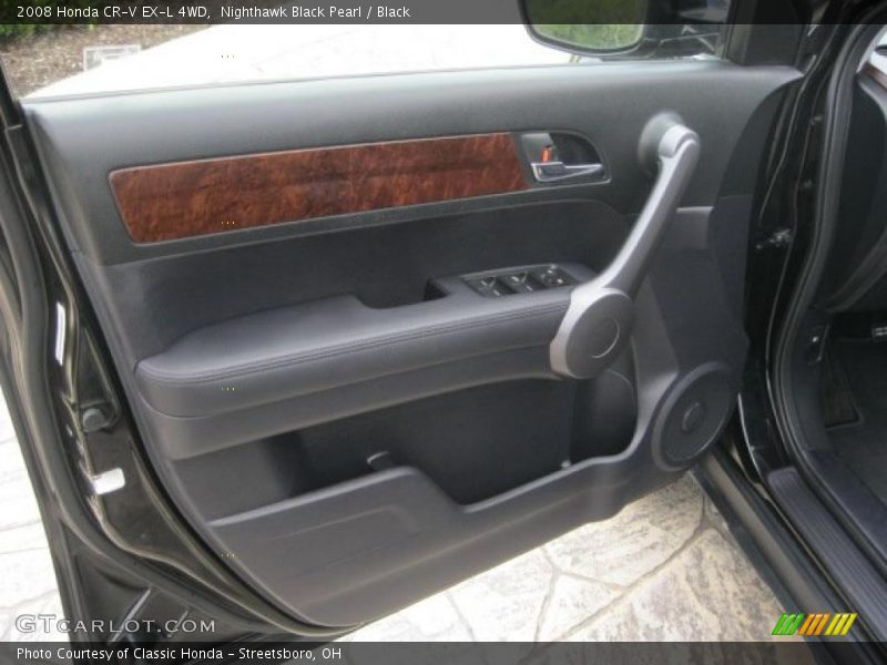 Nighthawk Black Pearl / Black 2008 Honda CR-V EX-L 4WD