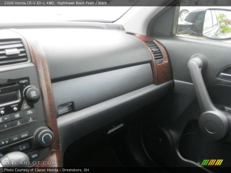 Nighthawk Black Pearl / Black 2008 Honda CR-V EX-L 4WD