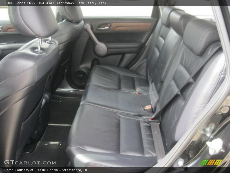 Nighthawk Black Pearl / Black 2008 Honda CR-V EX-L 4WD