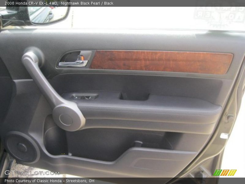 Nighthawk Black Pearl / Black 2008 Honda CR-V EX-L 4WD