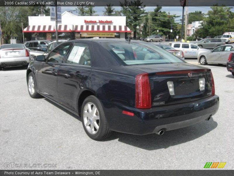 Blue Chip / Light Gray 2006 Cadillac STS 4 V6 AWD
