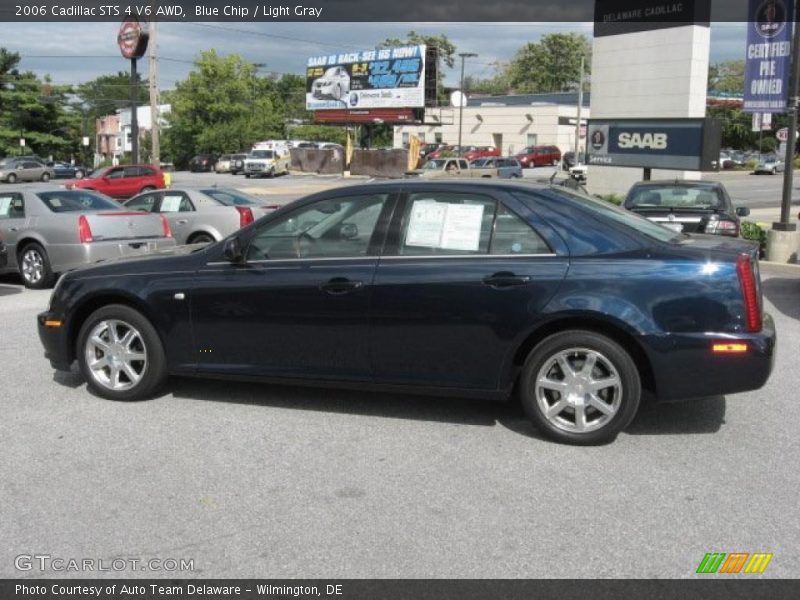 Blue Chip / Light Gray 2006 Cadillac STS 4 V6 AWD