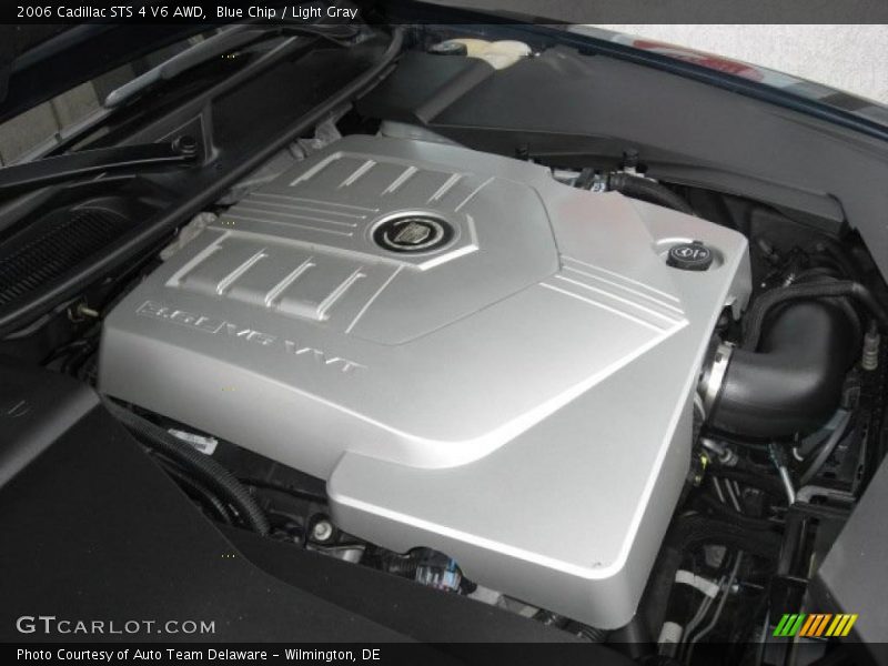 Blue Chip / Light Gray 2006 Cadillac STS 4 V6 AWD