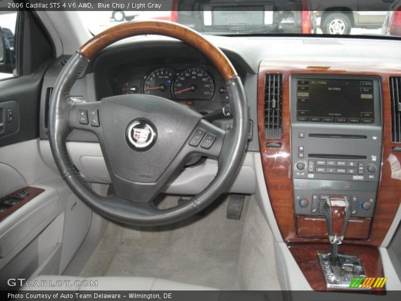 Blue Chip / Light Gray 2006 Cadillac STS 4 V6 AWD