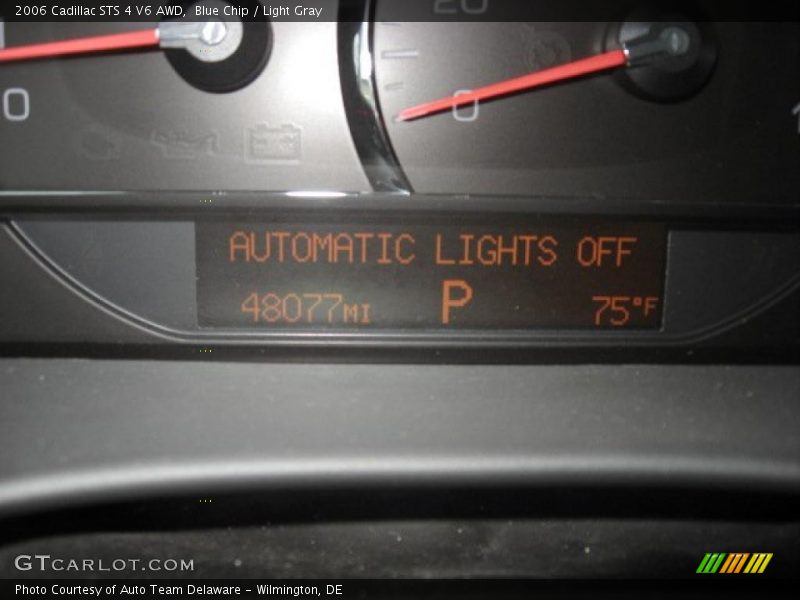 Blue Chip / Light Gray 2006 Cadillac STS 4 V6 AWD