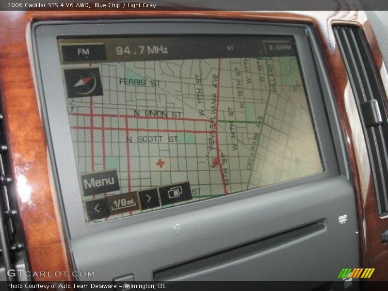 Blue Chip / Light Gray 2006 Cadillac STS 4 V6 AWD