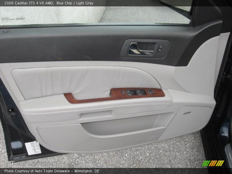 Blue Chip / Light Gray 2006 Cadillac STS 4 V6 AWD