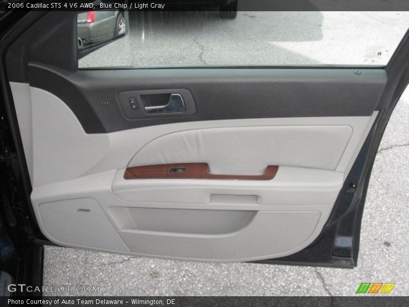 Blue Chip / Light Gray 2006 Cadillac STS 4 V6 AWD