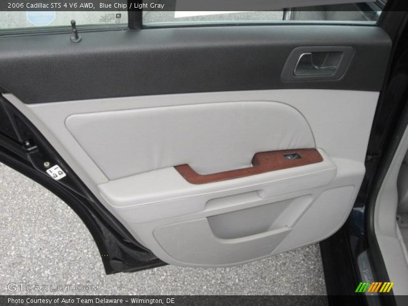 Blue Chip / Light Gray 2006 Cadillac STS 4 V6 AWD
