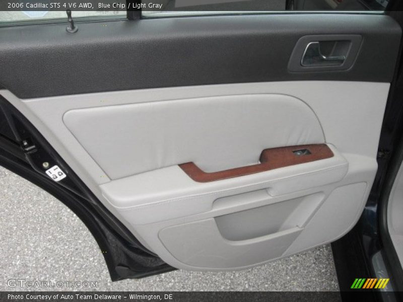 Blue Chip / Light Gray 2006 Cadillac STS 4 V6 AWD