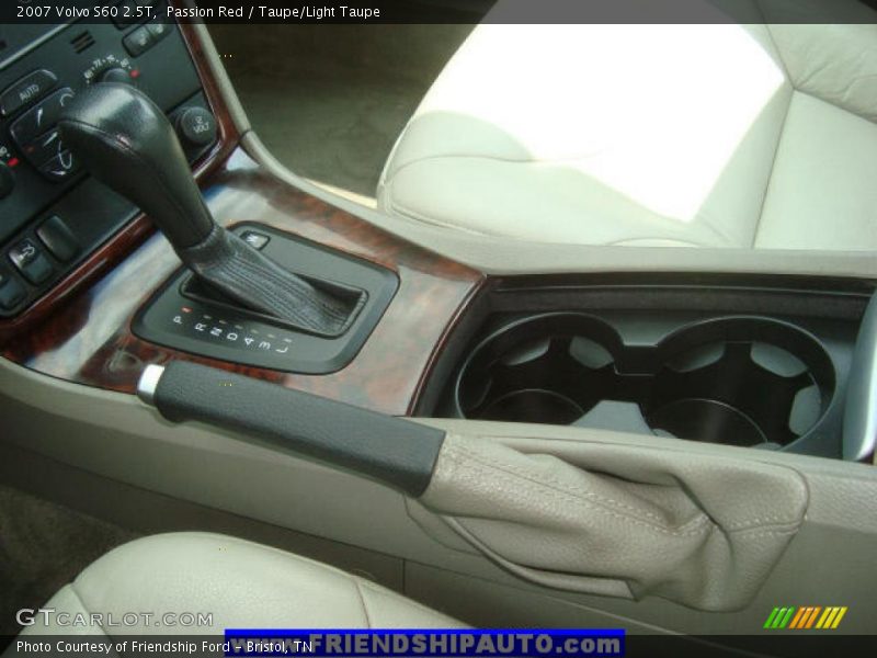 Passion Red / Taupe/Light Taupe 2007 Volvo S60 2.5T