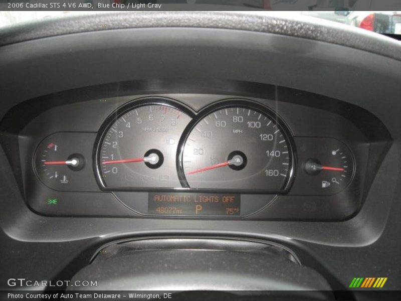 Blue Chip / Light Gray 2006 Cadillac STS 4 V6 AWD
