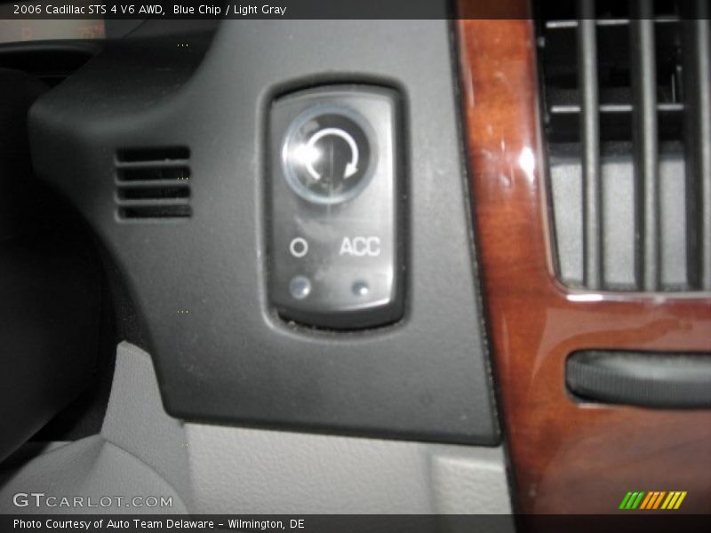 Blue Chip / Light Gray 2006 Cadillac STS 4 V6 AWD