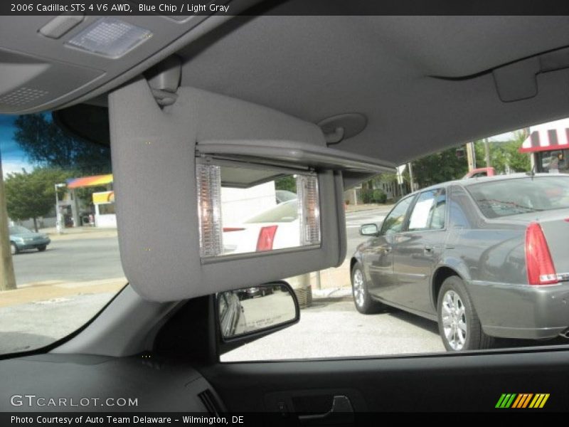 Blue Chip / Light Gray 2006 Cadillac STS 4 V6 AWD