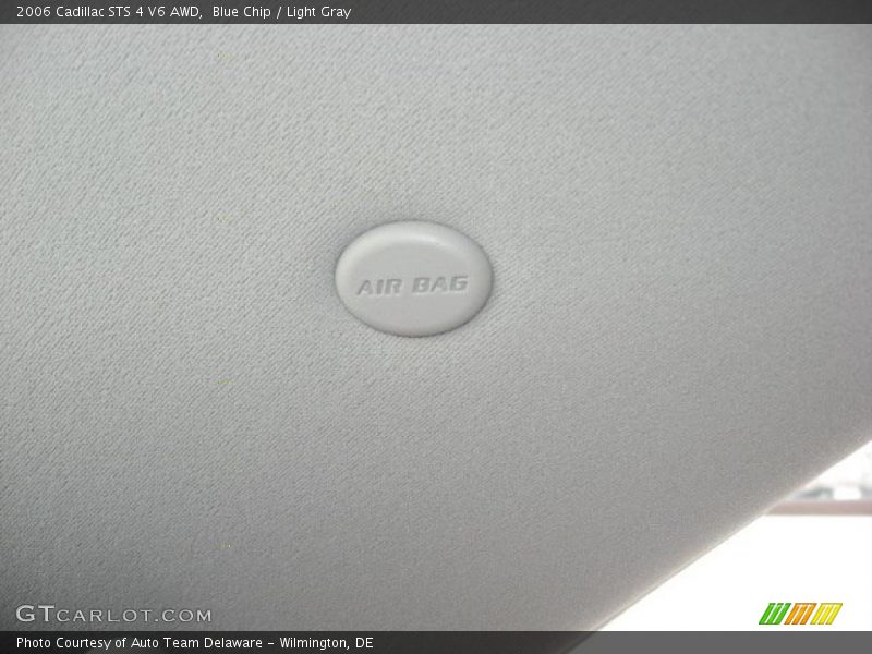 Blue Chip / Light Gray 2006 Cadillac STS 4 V6 AWD