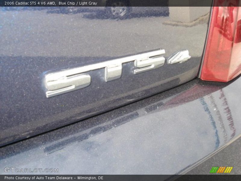 Blue Chip / Light Gray 2006 Cadillac STS 4 V6 AWD