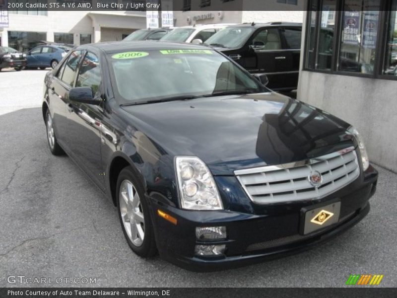 Blue Chip / Light Gray 2006 Cadillac STS 4 V6 AWD