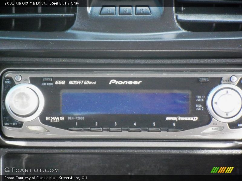 Steel Blue / Gray 2001 Kia Optima LX V6