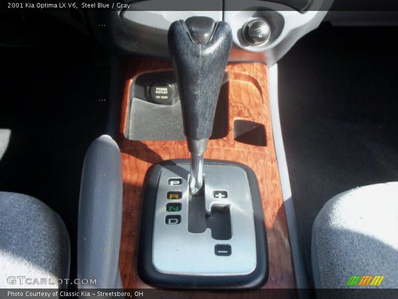 Steel Blue / Gray 2001 Kia Optima LX V6