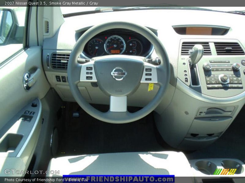 Smoke Gray Metallic / Gray 2007 Nissan Quest 3.5