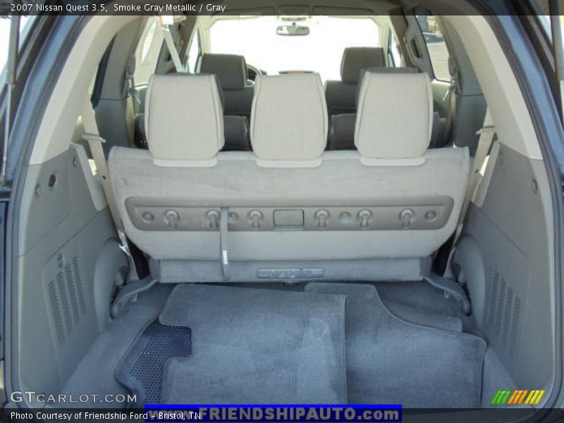 Smoke Gray Metallic / Gray 2007 Nissan Quest 3.5
