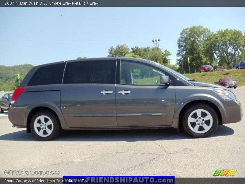 Smoke Gray Metallic / Gray 2007 Nissan Quest 3.5