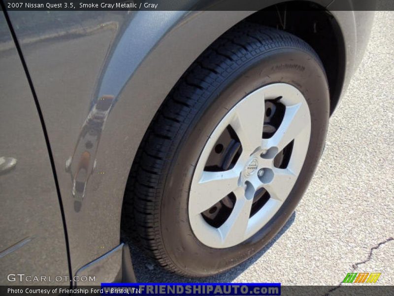 Smoke Gray Metallic / Gray 2007 Nissan Quest 3.5
