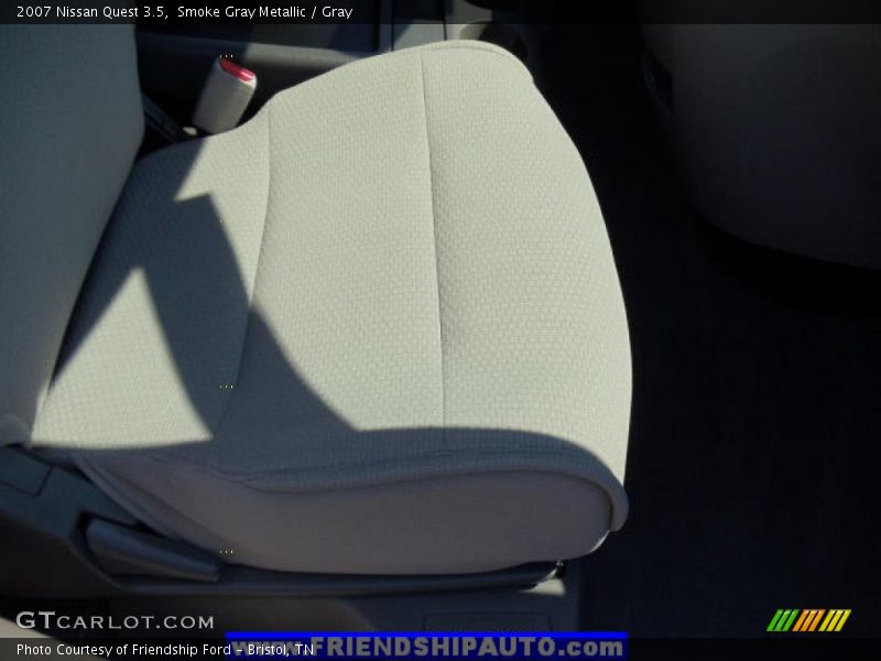 Smoke Gray Metallic / Gray 2007 Nissan Quest 3.5
