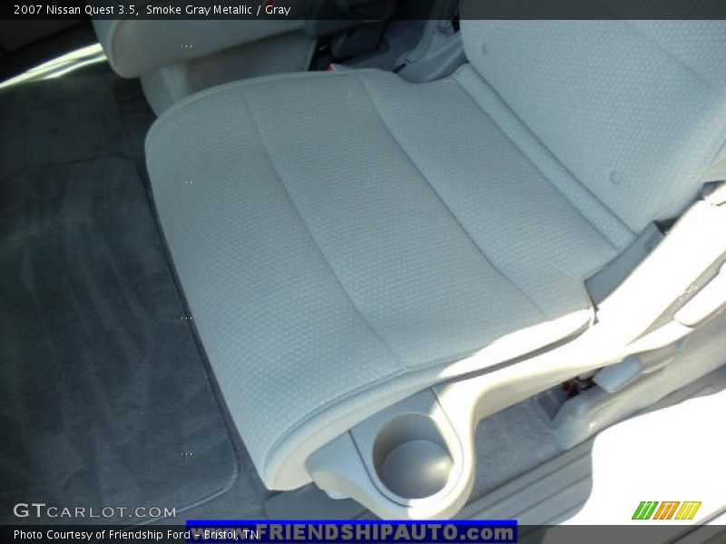 Smoke Gray Metallic / Gray 2007 Nissan Quest 3.5