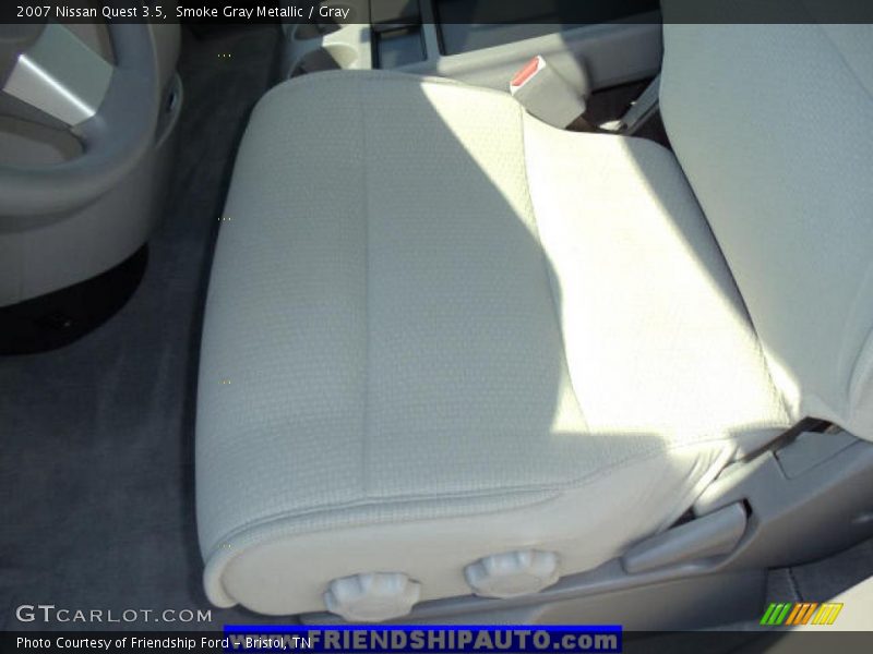 Smoke Gray Metallic / Gray 2007 Nissan Quest 3.5