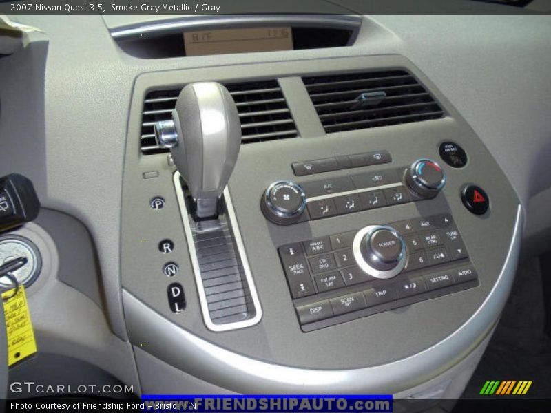 Smoke Gray Metallic / Gray 2007 Nissan Quest 3.5