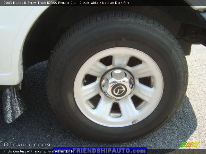 Classic White / Medium Dark Flint 2003 Mazda B-Series Truck B2300 Regular Cab