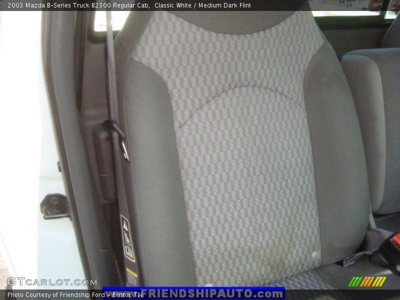 Classic White / Medium Dark Flint 2003 Mazda B-Series Truck B2300 Regular Cab