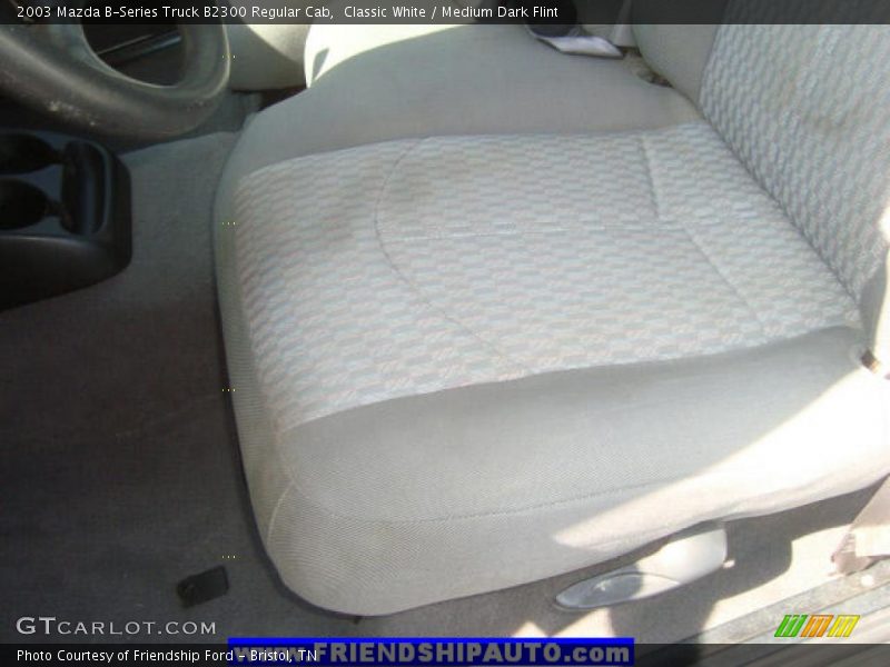 Classic White / Medium Dark Flint 2003 Mazda B-Series Truck B2300 Regular Cab