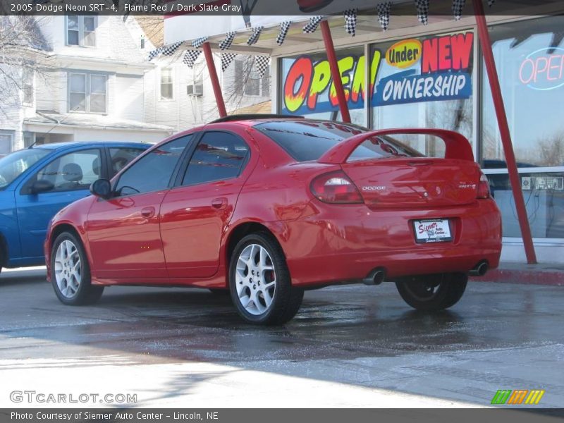 Flame Red / Dark Slate Gray 2005 Dodge Neon SRT-4