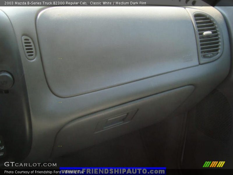 Classic White / Medium Dark Flint 2003 Mazda B-Series Truck B2300 Regular Cab