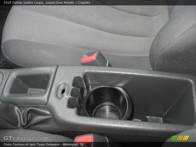 Liquid Silver Metallic / Graphite 2005 Pontiac Sunfire Coupe