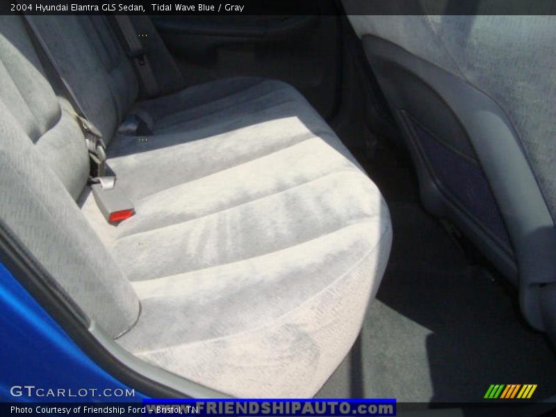 Tidal Wave Blue / Gray 2004 Hyundai Elantra GLS Sedan