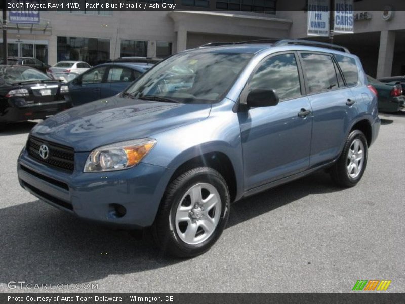 Pacific Blue Metallic / Ash Gray 2007 Toyota RAV4 4WD