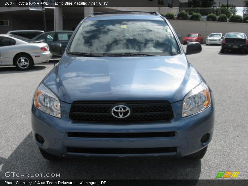 Pacific Blue Metallic / Ash Gray 2007 Toyota RAV4 4WD