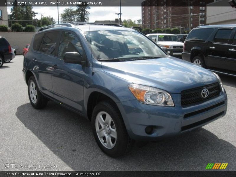 Pacific Blue Metallic / Ash Gray 2007 Toyota RAV4 4WD