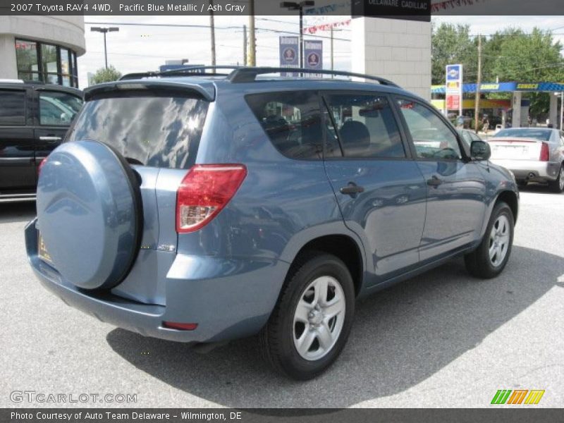 Pacific Blue Metallic / Ash Gray 2007 Toyota RAV4 4WD