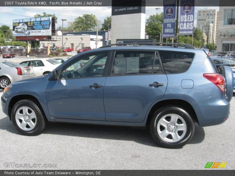Pacific Blue Metallic / Ash Gray 2007 Toyota RAV4 4WD