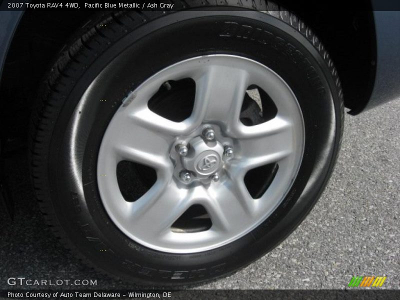 Pacific Blue Metallic / Ash Gray 2007 Toyota RAV4 4WD