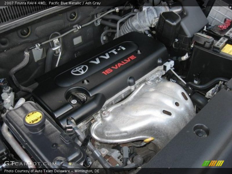 Pacific Blue Metallic / Ash Gray 2007 Toyota RAV4 4WD