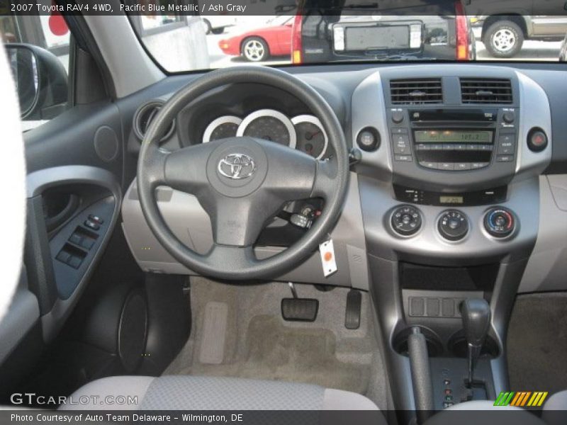 Pacific Blue Metallic / Ash Gray 2007 Toyota RAV4 4WD