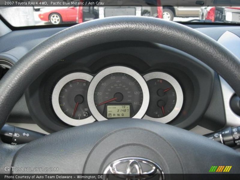 Pacific Blue Metallic / Ash Gray 2007 Toyota RAV4 4WD