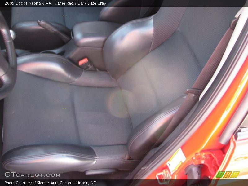 Flame Red / Dark Slate Gray 2005 Dodge Neon SRT-4