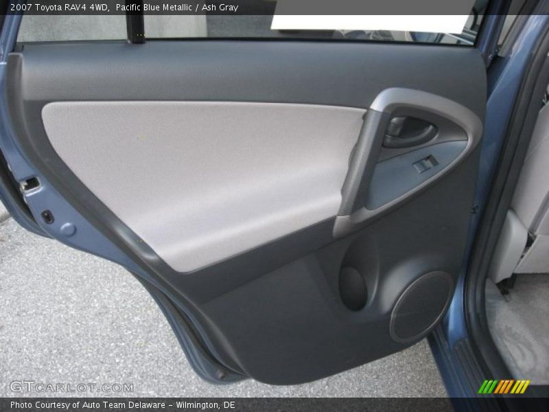 Pacific Blue Metallic / Ash Gray 2007 Toyota RAV4 4WD
